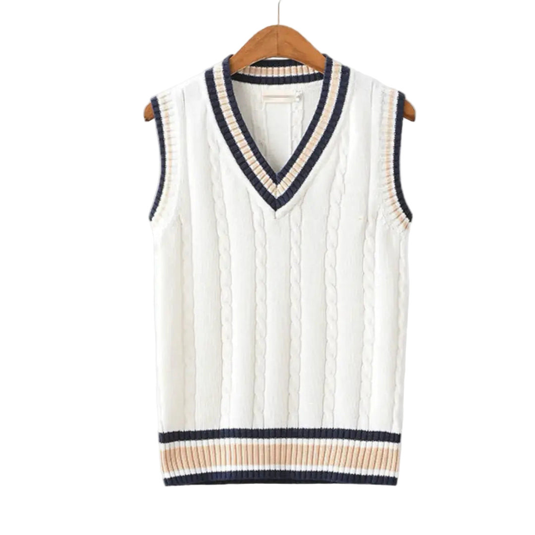 Pull sans manches pour homme Old Money 0