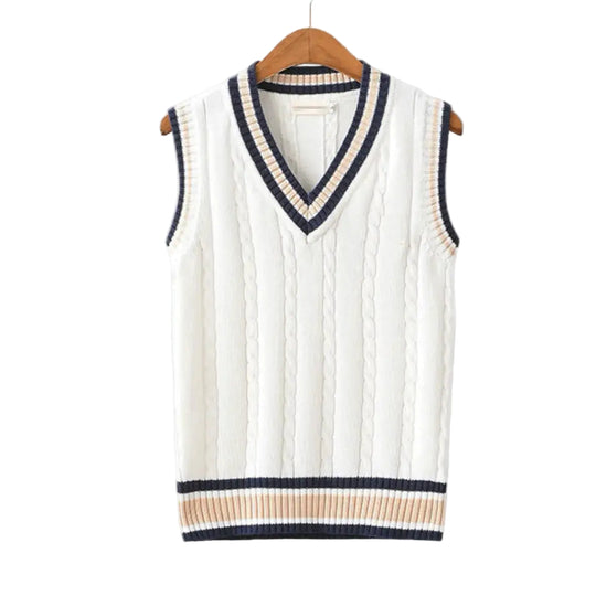 Pull sans manches pour homme Old Money 0