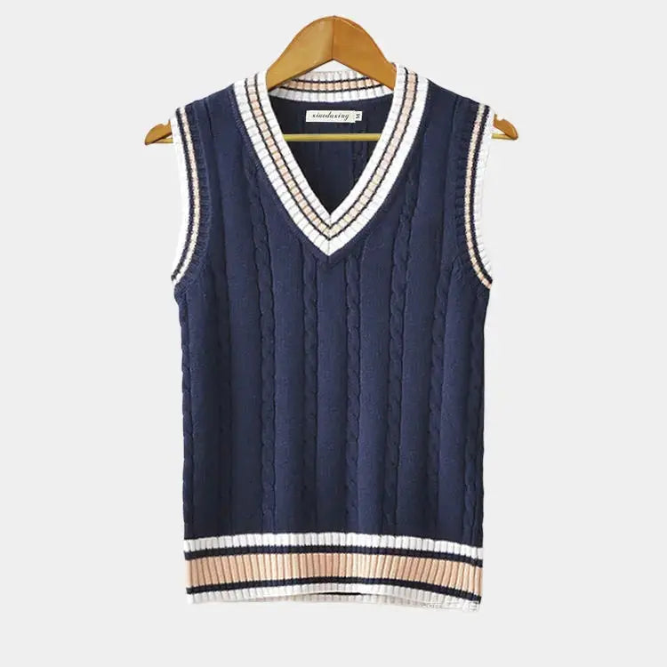 Pull sans manches pour homme Old Money 1