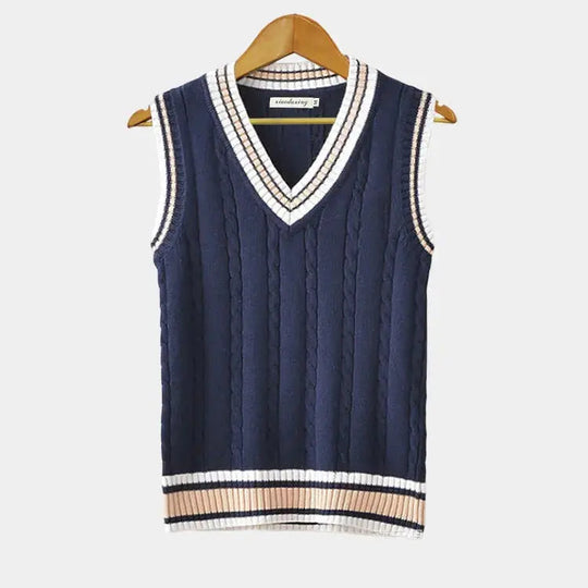 Pull sans manches pour homme Old Money 1