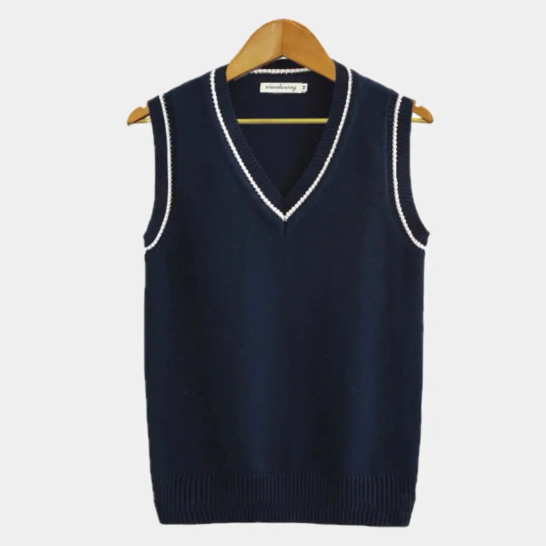 Pull sans manches pour homme Old Money 3