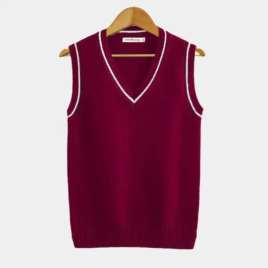 Pull sans manches pour homme Old Money 4