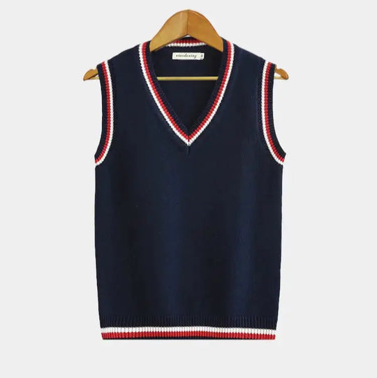 Pull sans manches pour homme Old Money 5