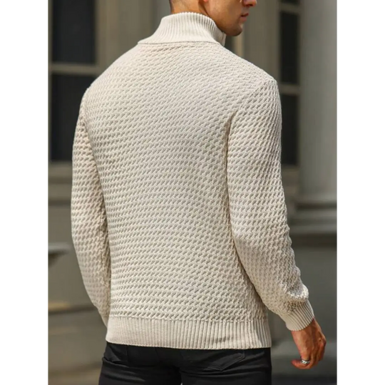 Pull zippé pour homme au style moderne 6