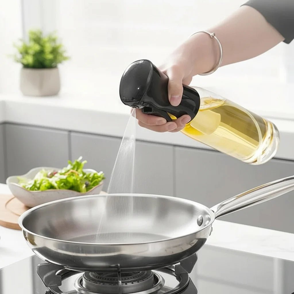 Pulvérisateur d'huile de cuisine ergonomique 0