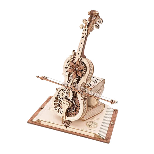 Puzzle 3D Violoncelle Mécanique Artistique pour Passionnés de Musique 0