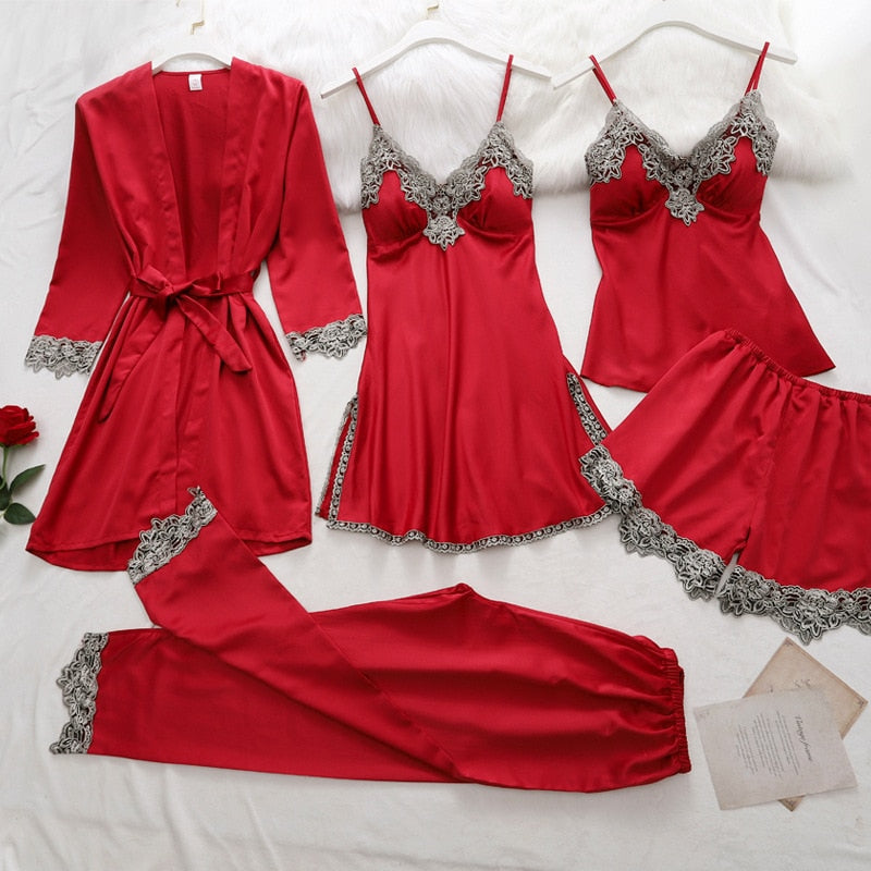Pyjama Femme Chic et Confortable avec Chemise Boutonnée et Pantalon Assorti 5