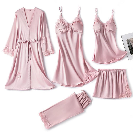 Pyjama Femme Chic et Confortable avec Chemise Boutonnée et Pantalon Assorti 8