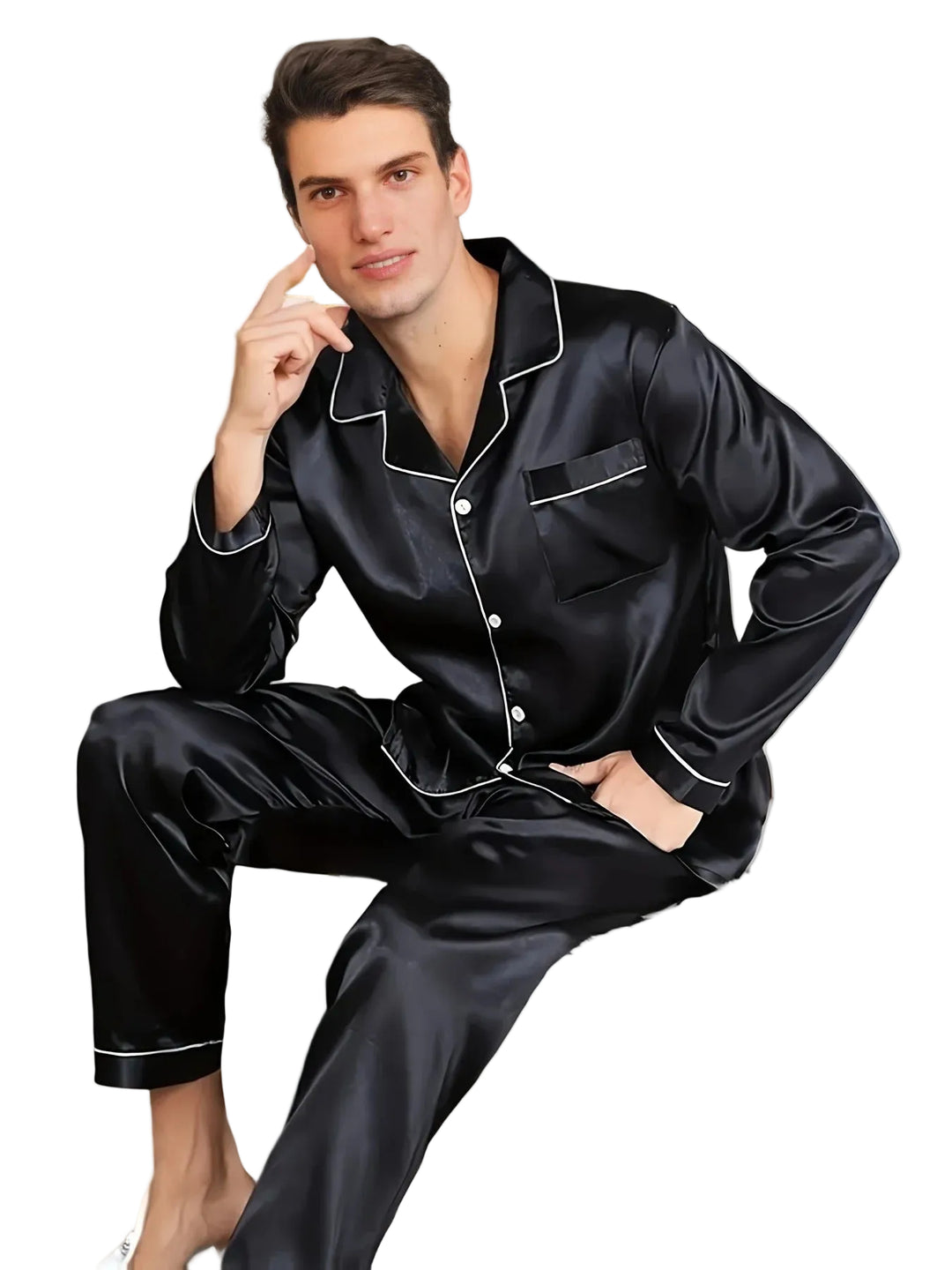 Pyjama Homme Chic Hiver Confortable 0