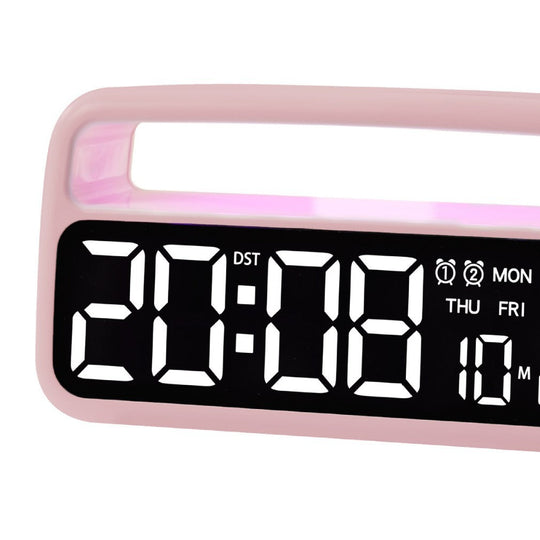Radio-réveil numérique multifonction avec affichage LED 7