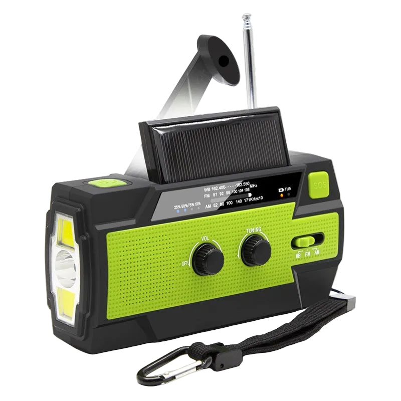 Radio Multifonctionnelle Solaire Portable 0