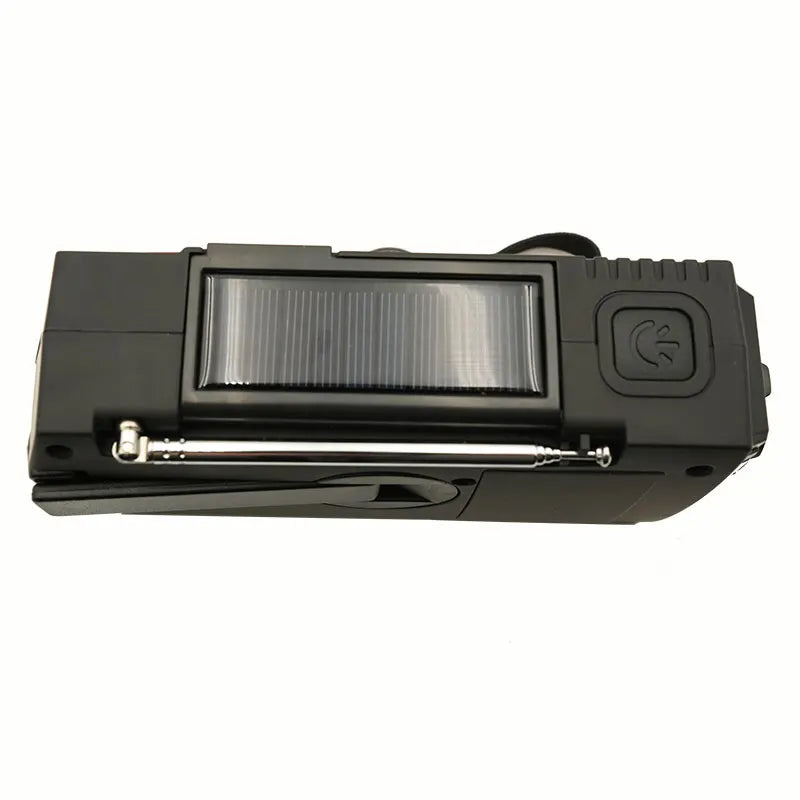 Radio d'urgence Solaire avec Lampe de Poche LED 5