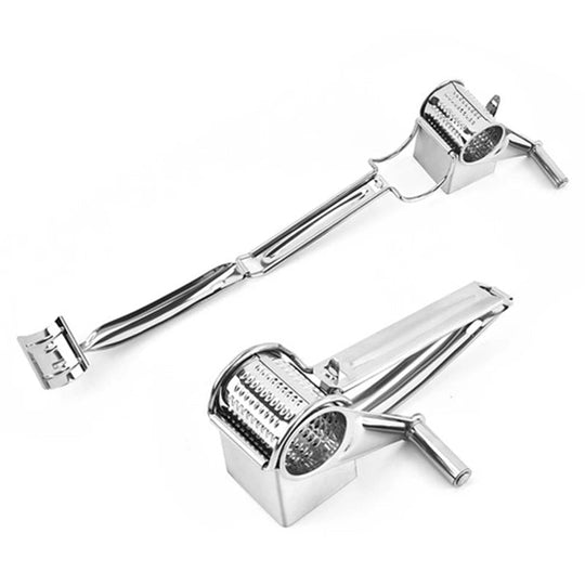 Râpe à Fromage Manuelle Rotative Multifonctionnelle Avec Tambours Interchangeables 6