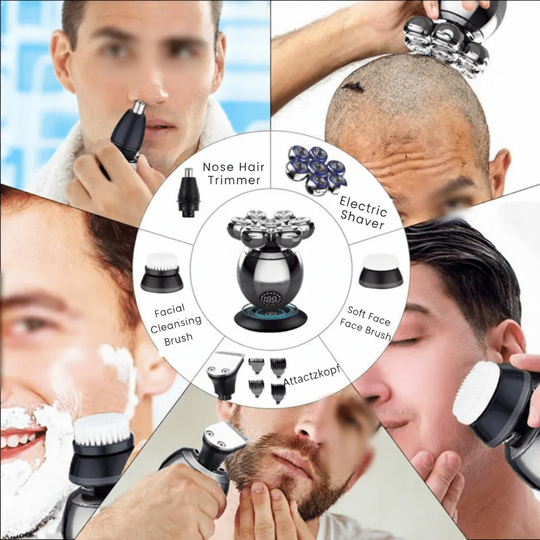 Rasoir Électrique Homme 7D Précision Étanche pour Rasage Confortable 3