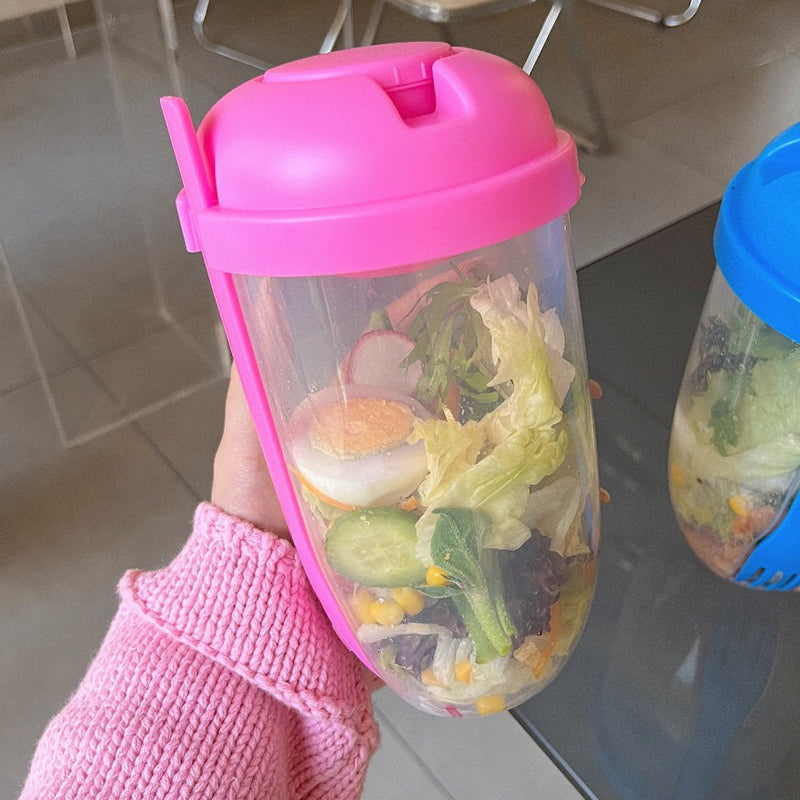 Récipient à Salade Portable Pratique pour Femme 10