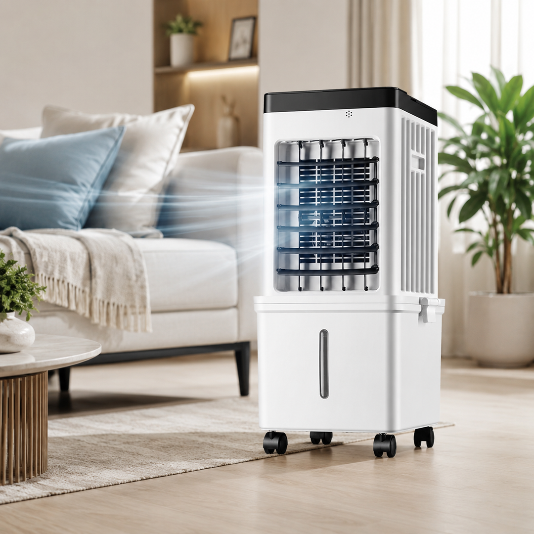 Refroidisseur d'Air Portable 3 en 1 avec Minuterie et Ventilateur Oscillant 1