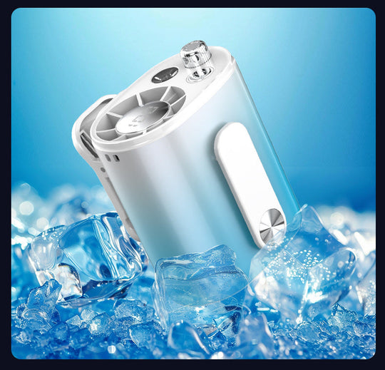 Refroidisseur d'air portable unisexe avec compartiment à glace et chargement USB 0