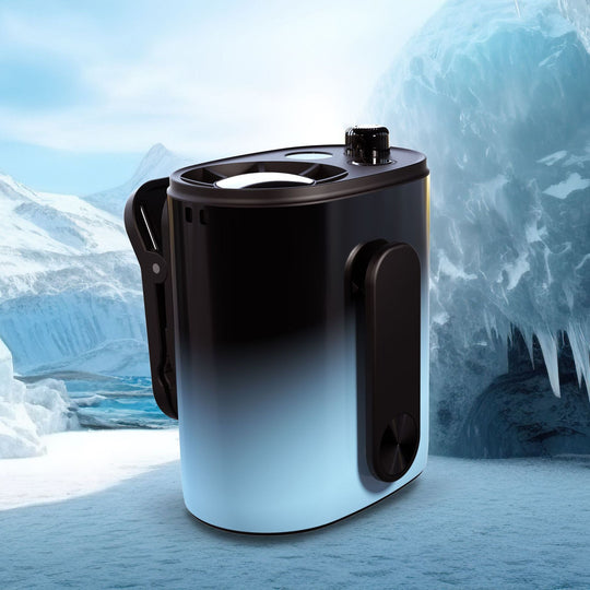 Refroidisseur d'air portable unisexe avec compartiment à glace et chargement USB 2