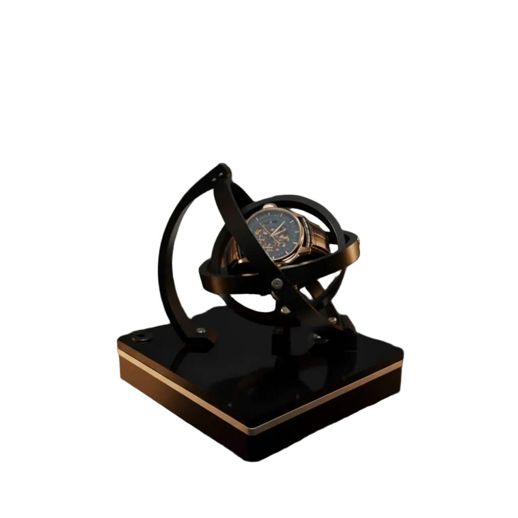 Remontoir Montre Automatique Design Luxe Silencieux avec Modes de Rotation 0