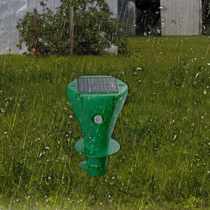 Répulsif Solaire Anti-Taupes avec Vibrations Écologique 5
