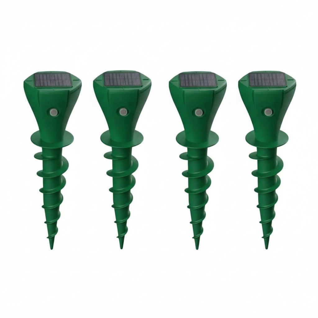 Répulsif Solaire Anti-Taupes avec Vibrations Écologique 8