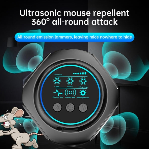 Répulsif Ultrason Anti Souris et Rats Enfichable pour Intérieur et Extérieur 6