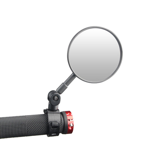 Rétroviseur de Guidon de Vélo Réglable avec Bras Pivotant et Verre Convexe Grand Angle 0