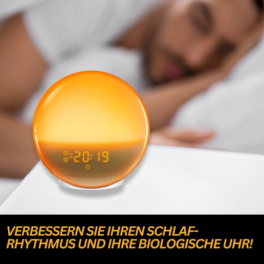 Réveil Lumineux Naturel avec Simulation de Lever et Coucher de Soleil 4