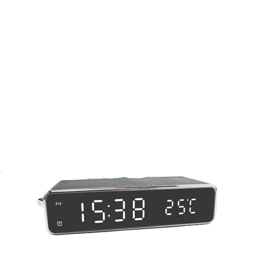 Réveil Matin LED Avec Chargeur Intégré Design Minimaliste 0