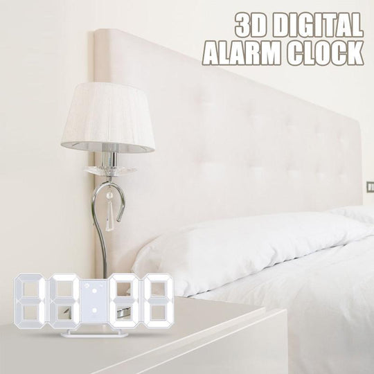 Réveil Numérique Intelligent 3D Design Contemporain 4