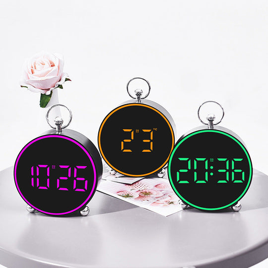 Réveil Numérique LED Compact pour Chambre Moderne 3