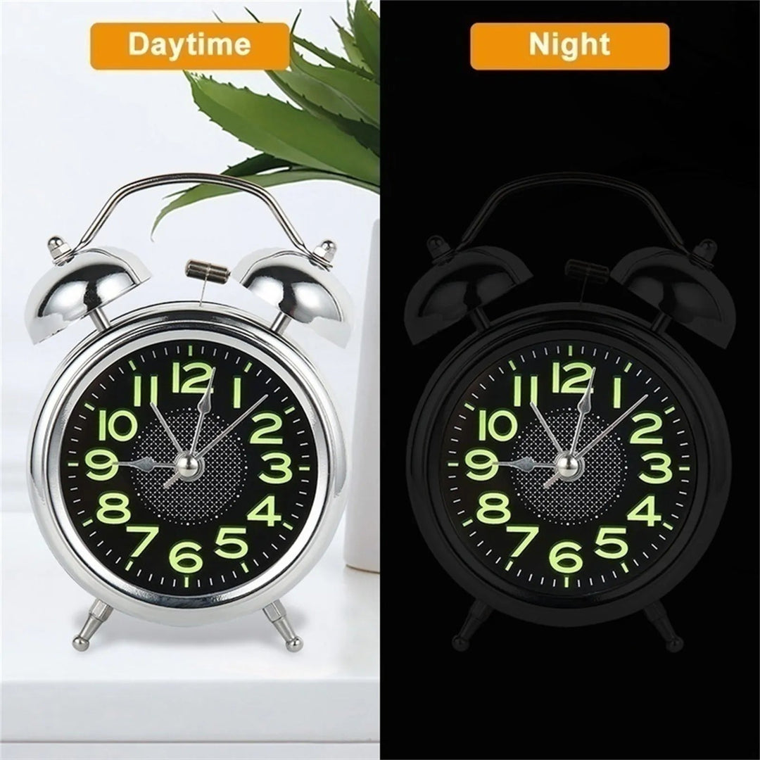 Réveil Rétro à Double Cloche pour Gros Dormeurs 2