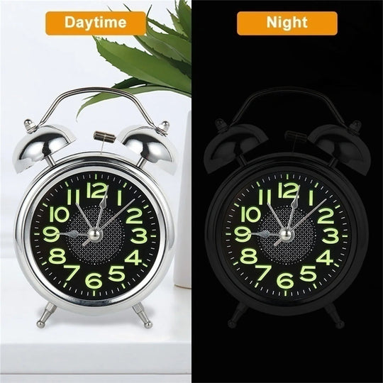 Réveil Rétro à Double Cloche pour Gros Dormeurs 2