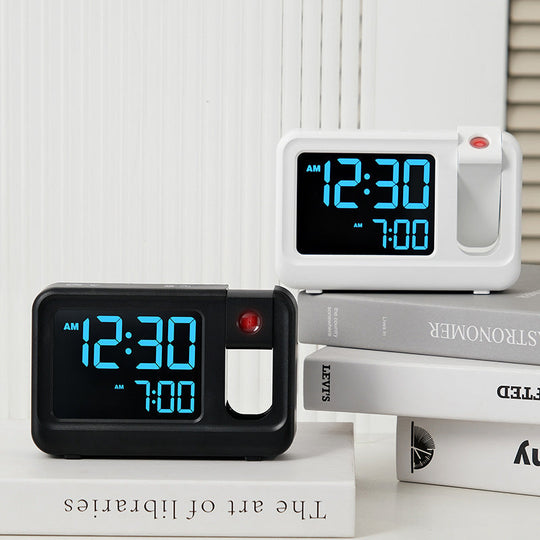 Réveil à Projection Moderne pour Chambre et Bureau 4