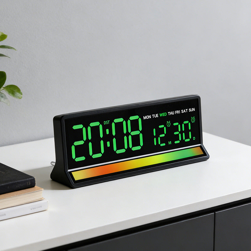 Réveil numérique moderne multifonction pour chambre et bureau 1