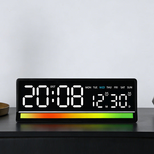 Réveil numérique moderne multifonction pour chambre et bureau 3
