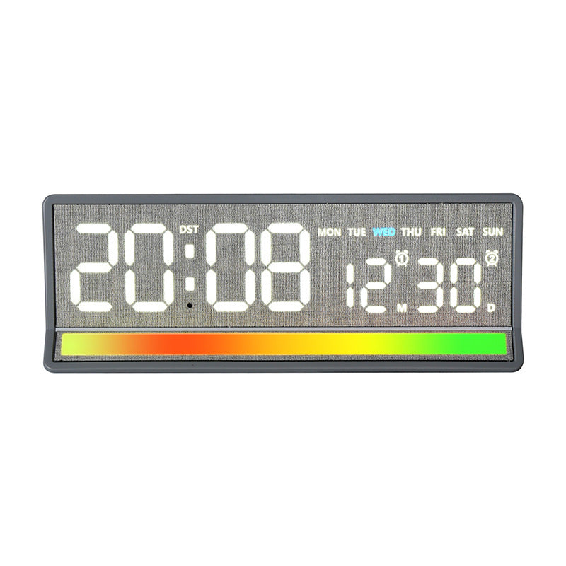 Réveil numérique moderne multifonction pour chambre et bureau 9