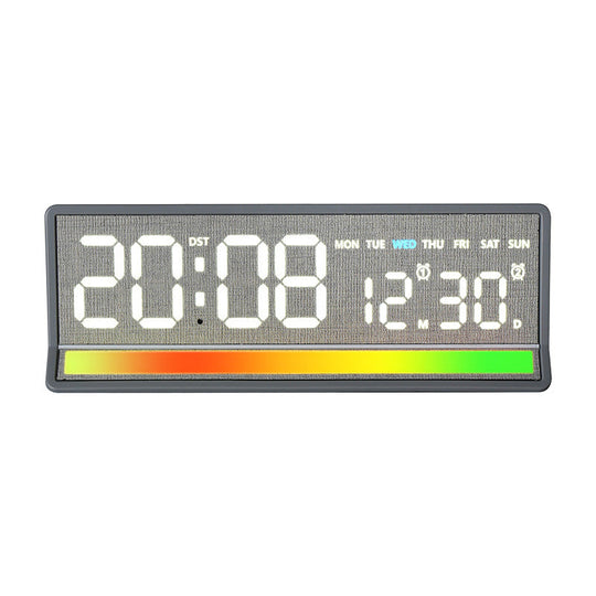 Réveil numérique moderne multifonction pour chambre et bureau 9