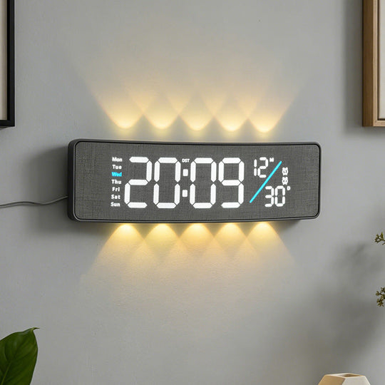 Réveil numérique multifonction moderne pour chambre et bureau 1
