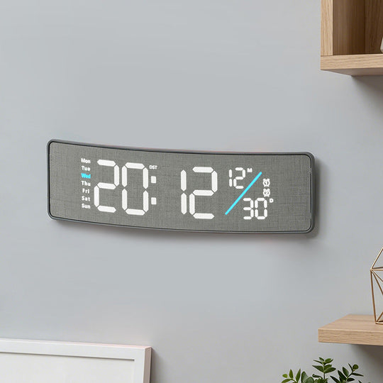 Réveil numérique multifonction moderne pour chambre et bureau 4