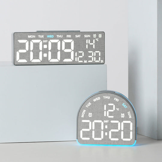 Réveil numérique multifonction moderne pour homme et femme 2