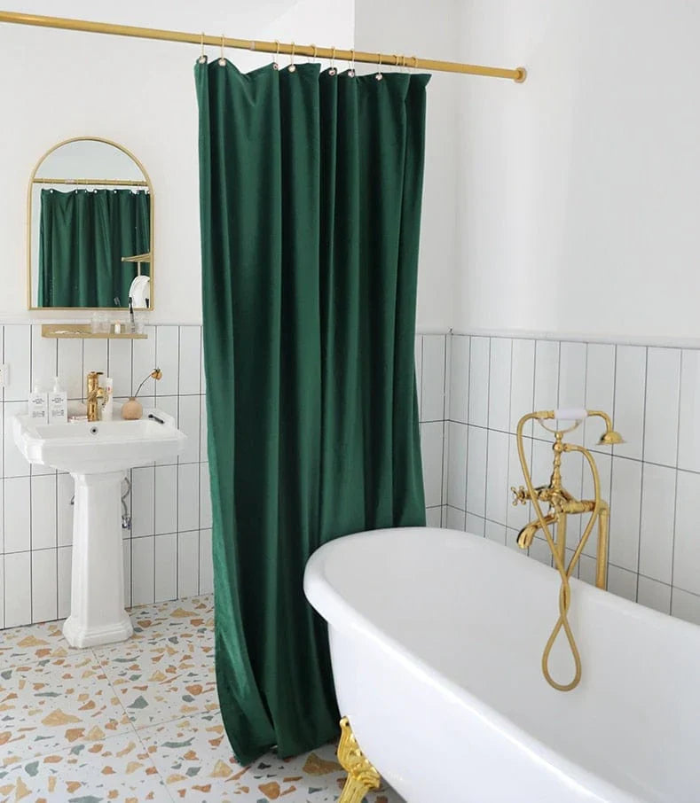 Rideau de Douche Nordic Chic pour Salle de Bain Moderne 4