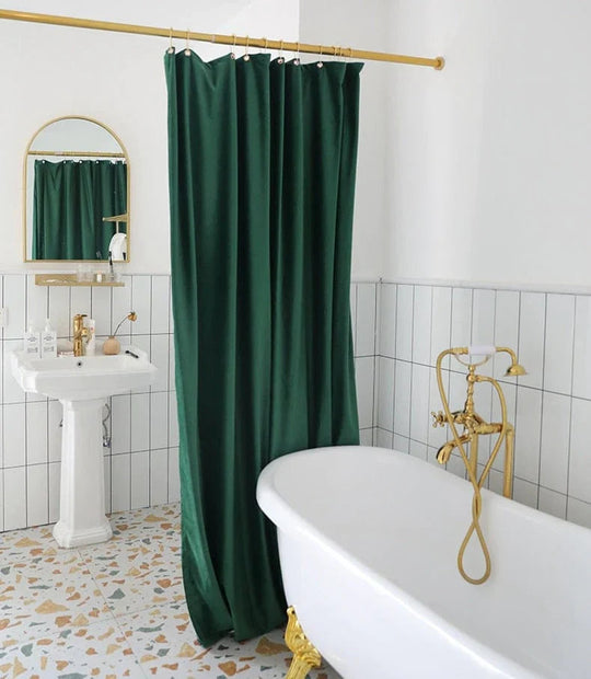 Rideau de Douche Nordic Chic pour Salle de Bain Moderne 4