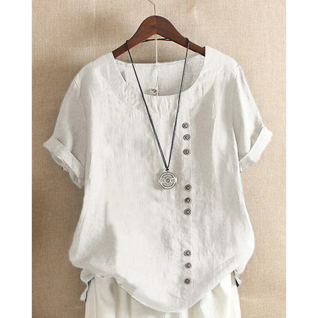 Robe Ample à Manches Courtes pour Femmes 1