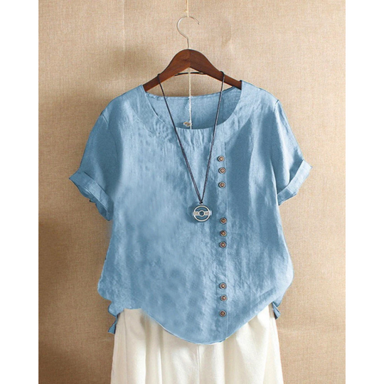 Robe Ample à Manches Courtes pour Femmes 4