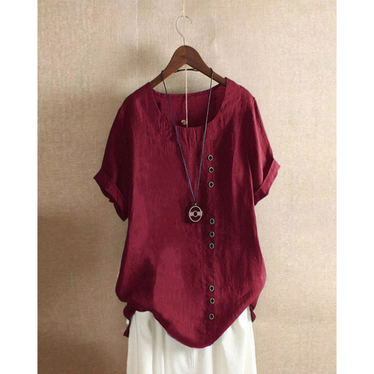 Robe Ample à Manches Courtes pour Femmes 7