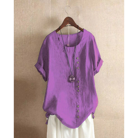 Robe Ample à Manches Courtes pour Femmes 8