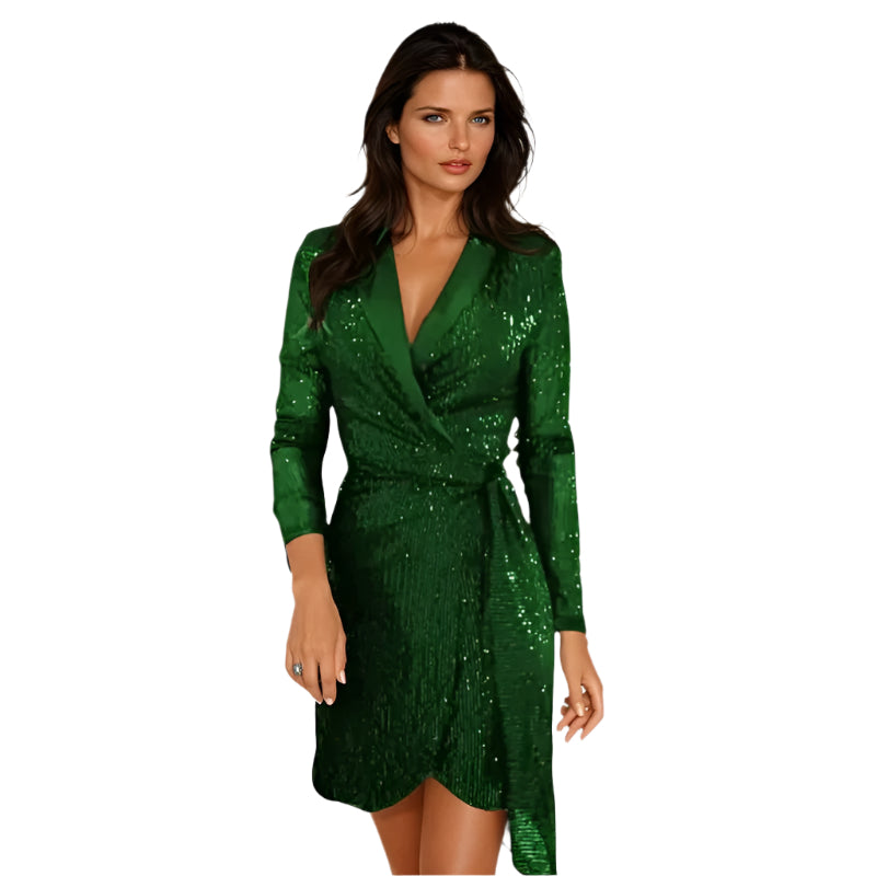 Robe Blazer Femme Chic Tissu Haute Qualité 0