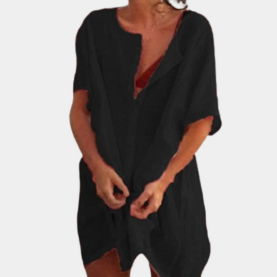 Robe Chemise Aérée pour Femme 4
