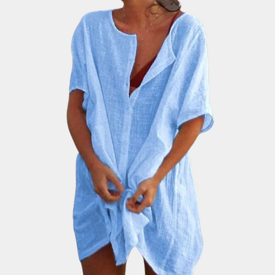 Robe Chemise Aérée pour Femme 5